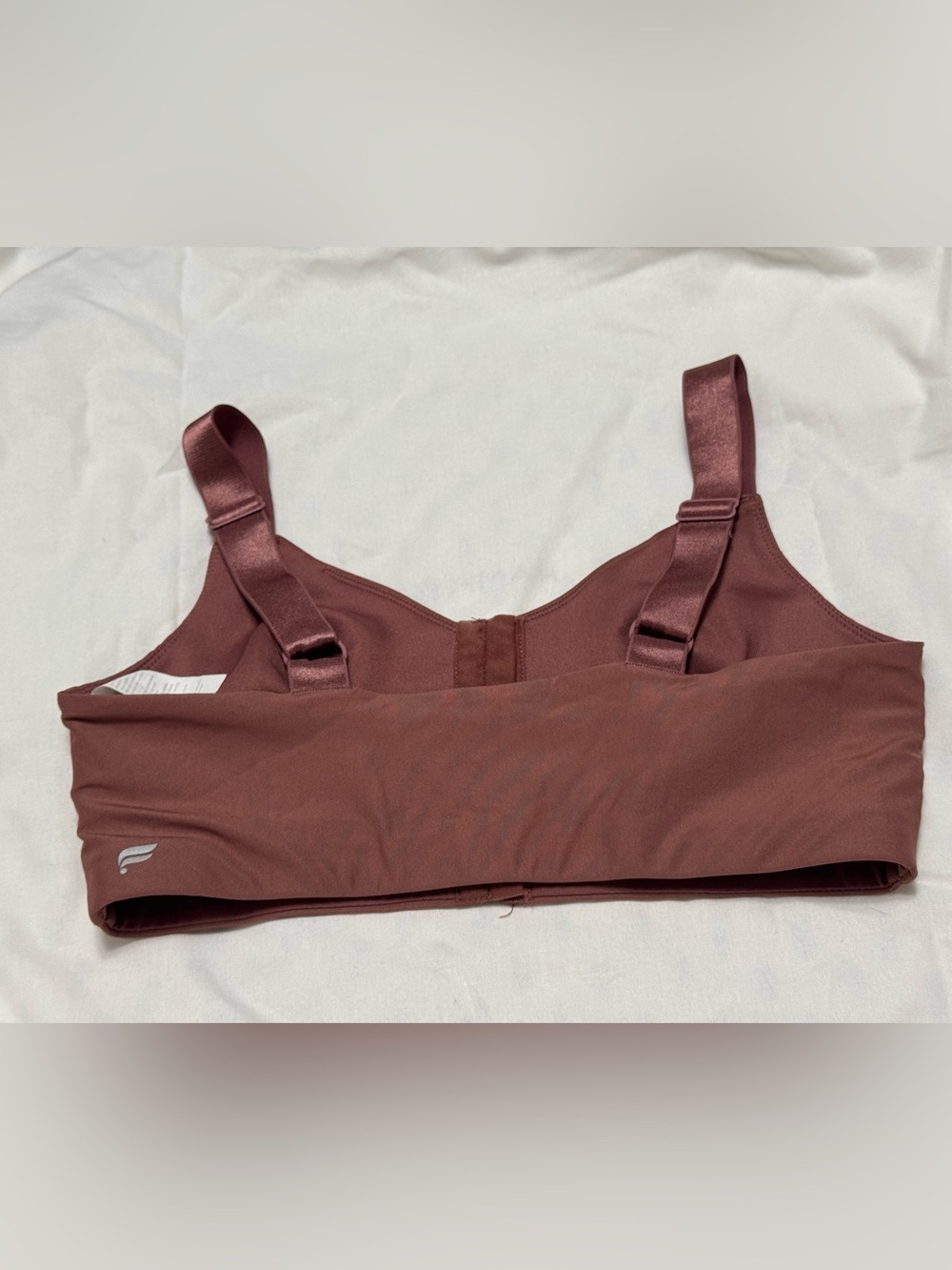 Fabletics Dusty Rose Seamless Sports Bra - Picture 5 of 6